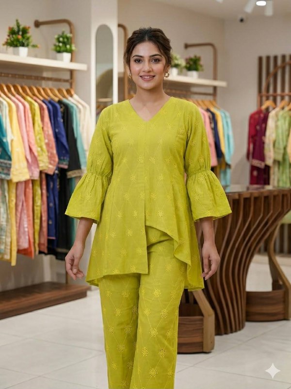 This Wedding Season Wear Our Beautiful 3 Piece With Real Mirror With  Embroidered Blouse, Skirt And Long Shruge (LG-2110)
