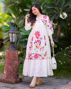This Summer Season Wear Trendy Co-Ord Set With Embroidery Work (LG-2111)