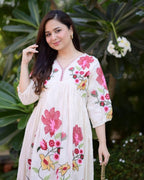 This Summer Season Wear Trendy Co-Ord Set With Embroidery Work (LG-2111)