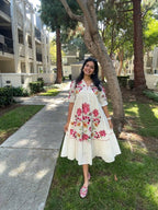 This Summer Season Wear Trendy Co-Ord Set With Embroidery Work (LG-2111)