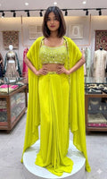 Wear Summer Friendly And Trendy Maxi Gown With Embroidery Work (LG-2109)