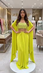 Wear Summer Friendly And Trendy Maxi Gown With Embroidery Work (LG-2109)