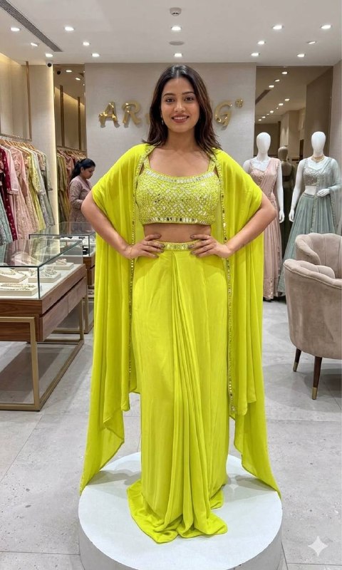 Wear Summer Friendly And Trendy Maxi Gown With Embroidery Work (LG-2109)