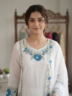 This Wedding Season Wear Our Beautiful Sequence Embroidered Top , Plazzo With Dupatta In 3 Beautiful Colours (LG-2104)