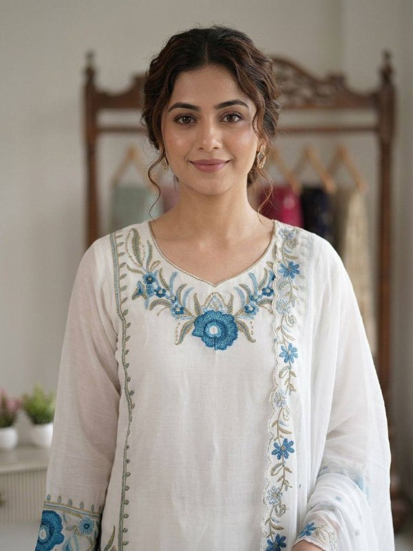 This Wedding Season Wear Our Beautiful Sequence Embroidered Top , Plazzo With Dupatta In 3 Beautiful Colours (LG-2104)