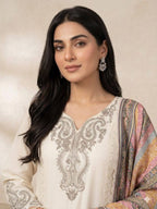 This Season Wear Our Beautiful Printed Top , Salwaar With Dupatta In  Roman Fabric (LG-2102)