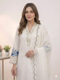 Real Modling This Season Wear Our Sequence Embroidery Worked Top, Plazzo  With Dupatta (LG-2093)