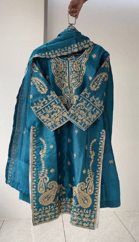 This Summer Season Wear Trendy Co-Ord Set With Embroidery Work (LG-2092)