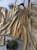 Exclusive 4 Piece Plazzo Pair With Real Mirror And Embroidery Work (LG-2015)