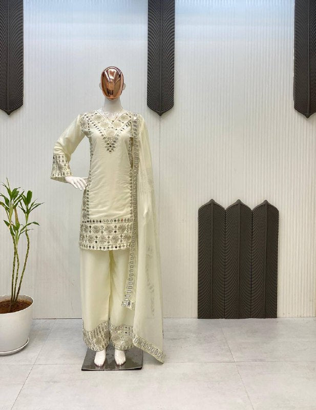 Exclusive And Designer Sequence Embroidered 3 Piece Gown Pair (LG-2018)