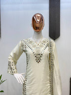 Exclusive And Designer Sequence Embroidered 3 Piece Gown Pair (LG-2018)