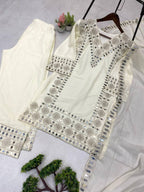 Exclusive And Designer Sequence Embroidered 3 Piece Gown Pair (LG-2018)