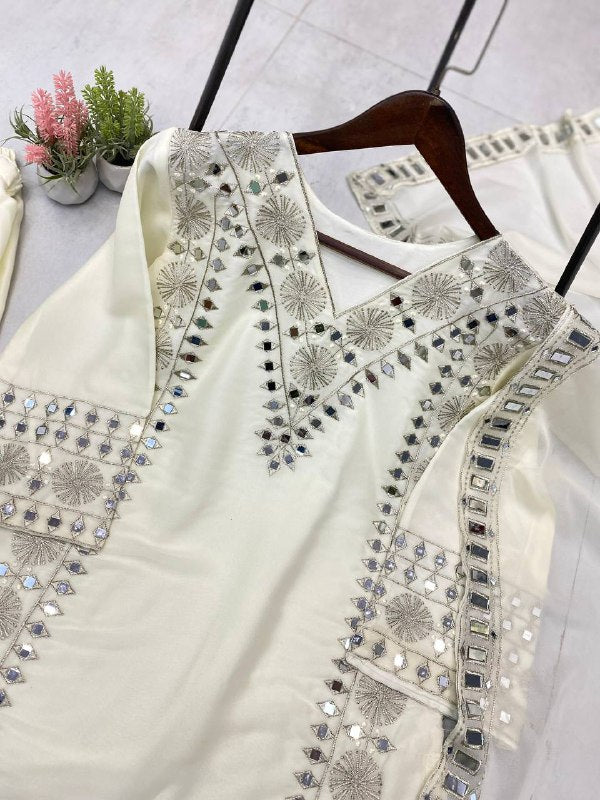 Exclusive And Designer Sequence Embroidered 3 Piece Gown Pair (LG-2018)