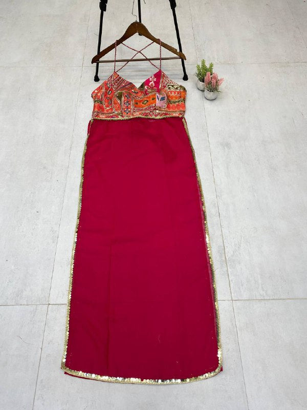For This Upcoming Navaratri Season Our Exclusive Full Stitched Lehenga Choli (LG-654)